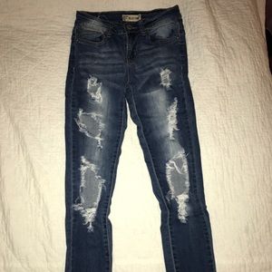 Ripped jeans size 1
